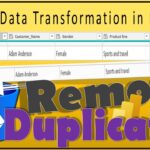 Removing Duplicates in Power BI by One or Multiple Columns| #33