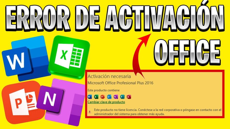 ✅ SOLUCIONAR ERROR DE ACTIVACION DE MICROSOFT OFFICE | ACTIVA PAQUETE COMPLETO 🔥
