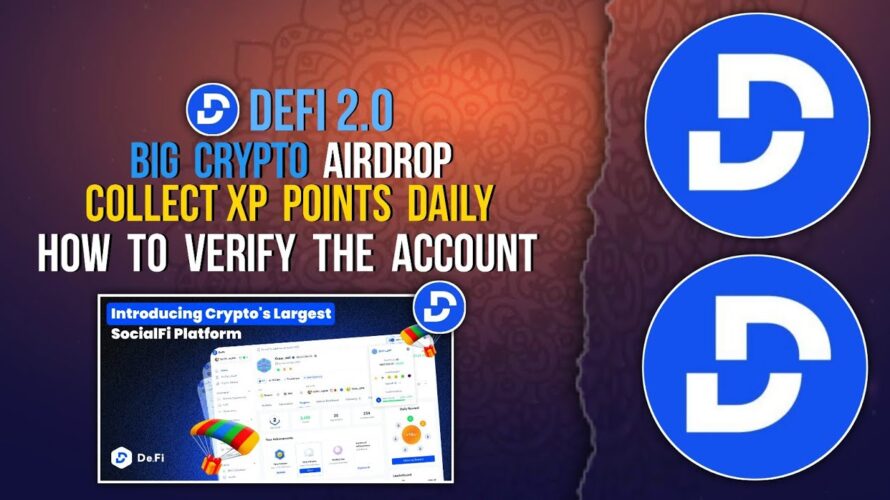 DEFI 2.0 | BIGGEST CRYPTO AIRDROP #defi #xp #freecrypto