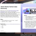 Selling Microsoft Teams Rooms – November 3 2023