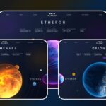 Figma UI Design For Beginners | 3D Carousel Interactive Space Website UI Design With Prototype