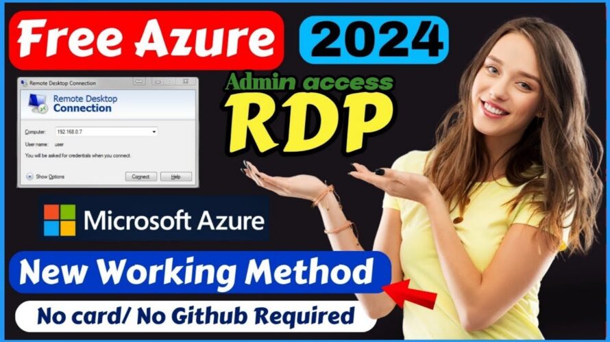 Free azure rdp | How to create free azure rdp | Microsoft azure rdp free | Free RDP 2024 ! 8 GB FREE
