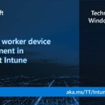Frontline worker device management in Microsoft Intune