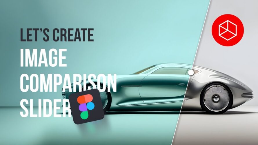 Image Comparison Slider – Figma Tutorial