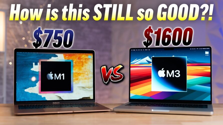 M1 MacBook Air vs M3 MacBook Pro – This was SHOCKING..!