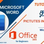 Picture Option in Microsoft Word’s Insert Menu  | MS Word in Tamil | Tutor Joes | Office 365  Part-9