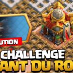 SOLUTION pour le DÉFI GANT du ROI ! (Clash of Clans)