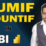 SUMIF & COUNTIF now in POWER BI | Power BI Super hidden Dax function