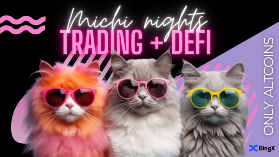 #bitcoin MICHI NIGHTS – PODCAST CRIPTO TRADING + DEFI – EP29 #trading #cripto #vivo #hoy