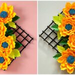 Unique Paper Flower Wall Hanging Ideas 🧡🌺🧡|| DIY Home Decoration Ideas || Paper Crafts