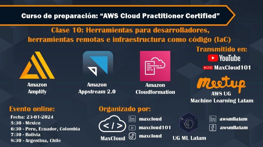AWS Cloud Practitioner – Clase 10: Herramientas para desarrolladores, herramientas remotas e IaC