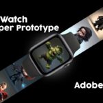 Apple Smart watch prototype design in Adobe xd Part 1
