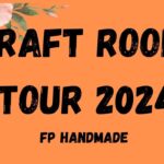Craft Room Tour 2024 – Craft Room/Home Office/Work Space (01/2024) #craftroomtour