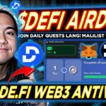 DeFi FREE AIRDROP Tagalog Update | TOKEN LISTING JANUARY 27 | How to Earn Free Crypto No Investment