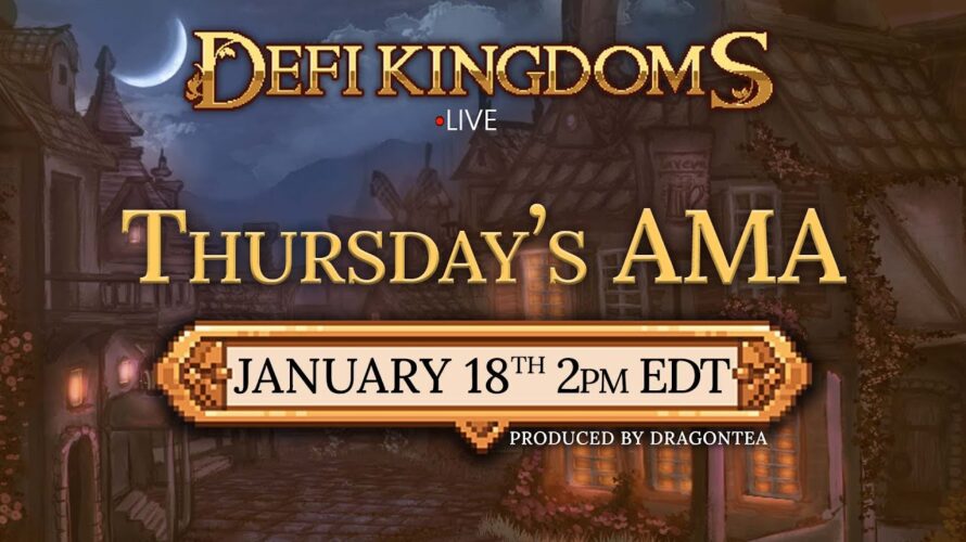 DeFi Kingdoms | AMA January 18, 2024