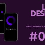 Design Figma Animated components – Coming soon / Loading screen