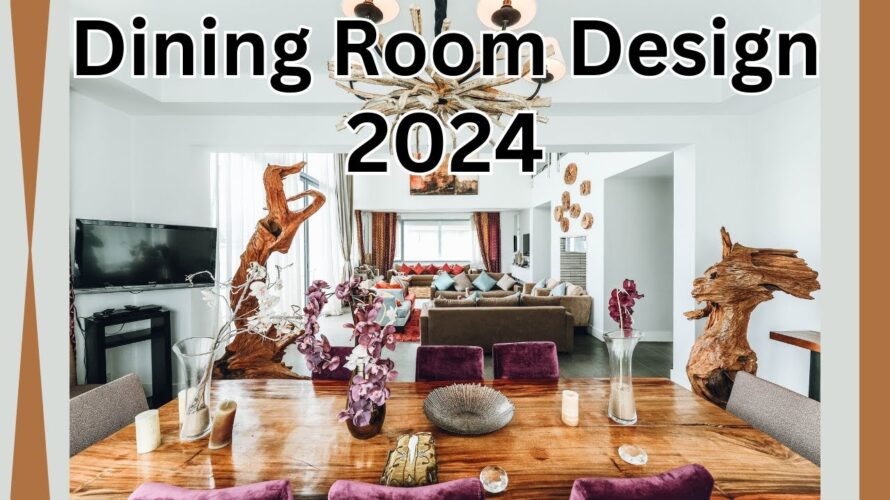 Dining room designs & decor 2024 | HOME DECOR TREND FOR 2024