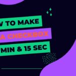 Figma Checkbox in 2 MIN & 15 SEC  | CodewithAmna