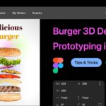 Figma UI/UX Design Tutorial | 3D Burger App UI Design in Figma