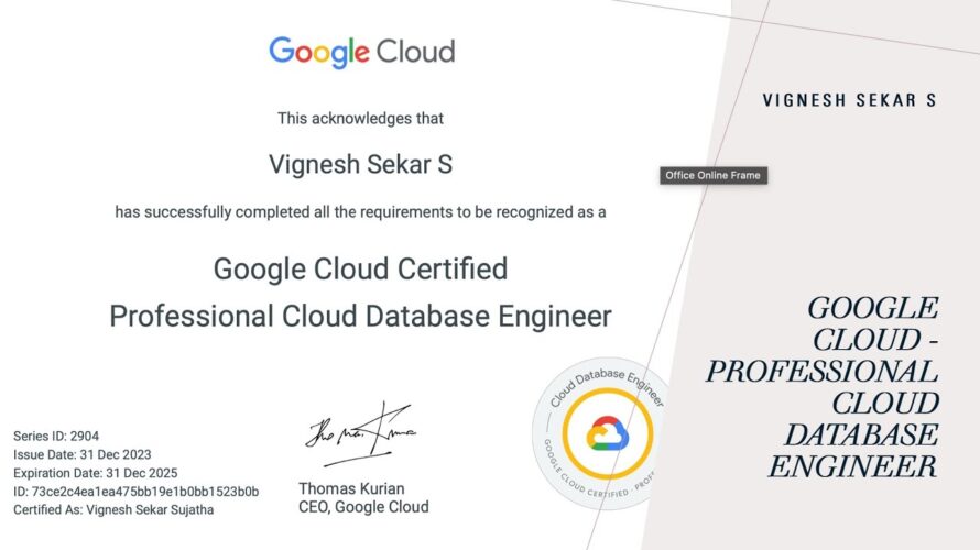 How to Prepare for Google Cloud Professional Cloud Database Engineer?