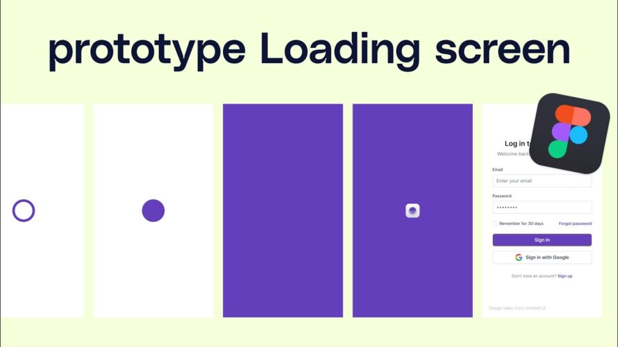How to prototype Loading screen or Circle Line Loader in Figma – Expert Azi