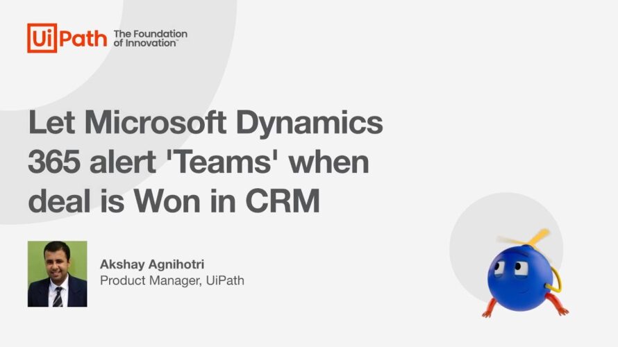 Let Microsoft Dynamics 365 alter ‘Teams’ when deal is won in CRM