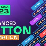 Level Up Your Figma Buttons: Master Advanced Hover Animations! | #23 | Urdu / Hindi