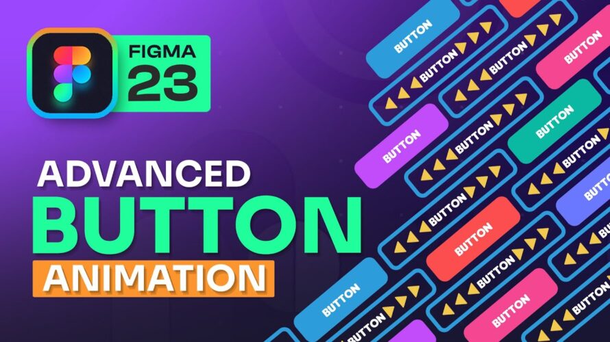 Level Up Your Figma Buttons: Master Advanced Hover Animations! | #23 | Urdu / Hindi
