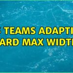 MS Teams Adaptive Card max width (3 Solutions!!)
