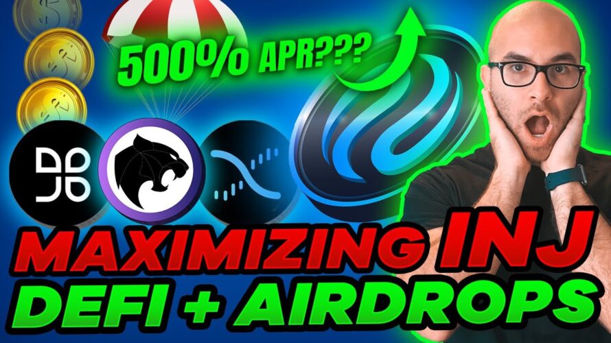 Maximize Crypto DeFi Airdrop Gains: Make Your INJ Work for You – 500% APR with DojoSwap & INJ dApps