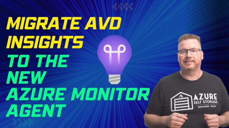 Migrate AVD Insights to the New Azure Monitor Agent