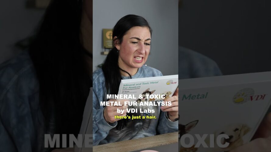 Mineral & Toxic Metal Fur Analysis Test Kit by VDI Labs