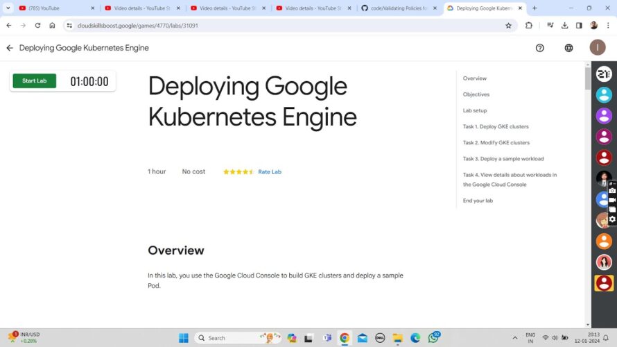 #New Deploying Google Kubernetes Engine || Shortest Lab Solution || #shorttrick || Qwiklabs Arcade