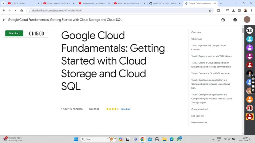 #New Google Cloud Fundamentals: Getting Started with Cloud Storage and Cloud SQL || Shortest Trick