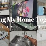 New Home Reset|Weekly Vlog: Deep Clean Declutter Organize, DIY Cleaner, Working On Family Room