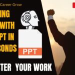 POWER POINT SLIDES WITH CHAT GPT MAKES YOUR WORK 10x FASTER