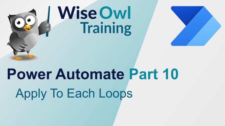 Power Automate Part 10 – Apply to Each loops