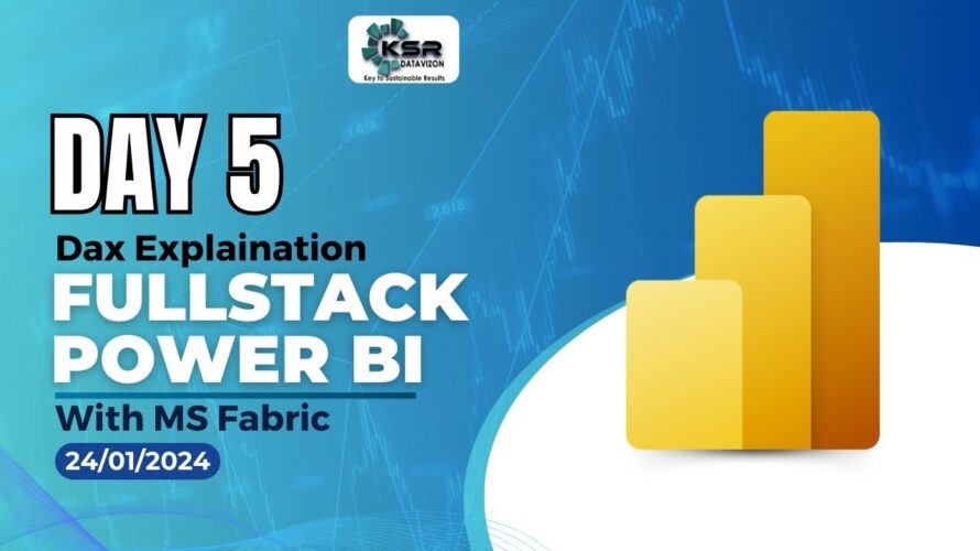 Power bi Day 5 | | Microsoft Fabric | Data Analytics with PowerBi