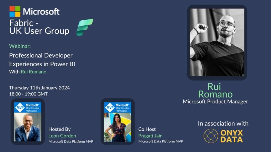 Professional Developer Experiences in Power BI With Rui Romano