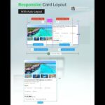 Responsive card design in figma #figma #responsivedesign #shawork18