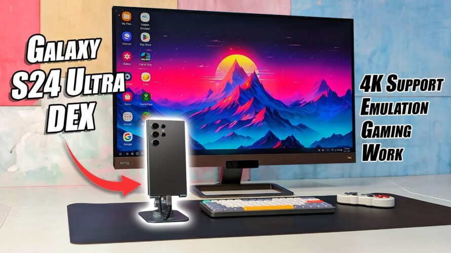 Samsung DEX On The New Galaxy S24 Ultra Is The Best! Full PC Experience