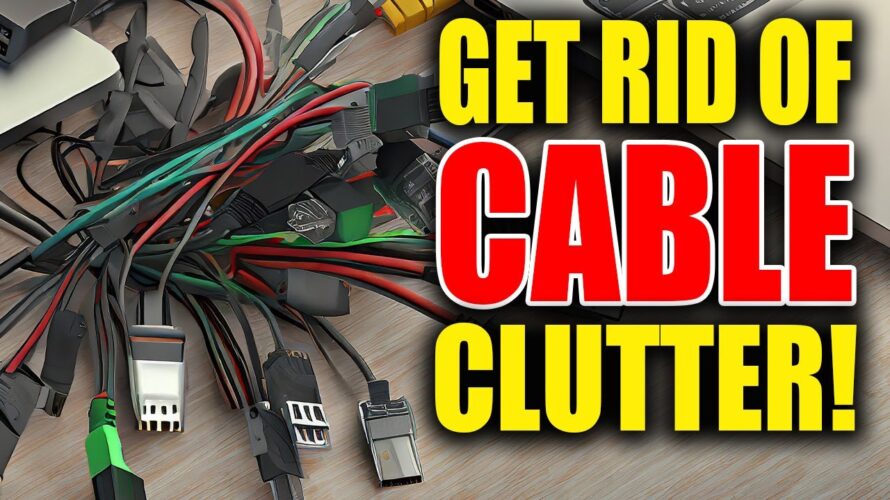 Ultimate Cable Management with Magtame Magnetic MagCables: Help Organize Your Workspace Efficiently!