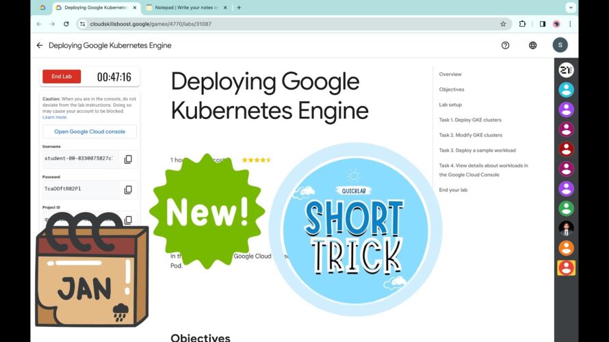 [2024] Deploying Google Kubernetes Engine || #qwiklabs || #coursera  ||  [With Explanation🗣️]