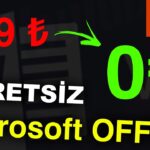 ÜCRETSİZ Microsoft Office Kullanma Yolu – 2024 🔥