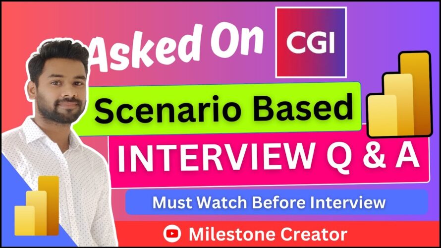 #cgi 🔥Scenario Based Power Bi Inter View Q & A || 📊Based On CALCULATE / NOT / IN DAX Functions