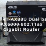 Asus RT-AX88U Gigabit WiFi6 AX6000 router. Myynnissä / For sale 25.2.2024