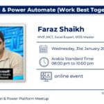 Excel & Power Automate (Work Best Together) with Faraz Shaikh