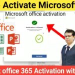 How to Activate Microsoft office 365/2021/2019 Without Product key | Microsoft Office Activation