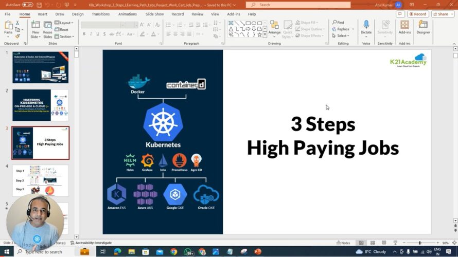 [Kubernetes & Container Workshop] 3-Step Framework for Higher Paid Job  What To Expect