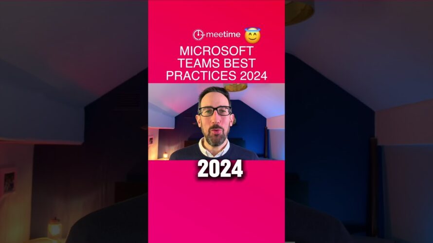 Microsoft Teams Best Practices 2024 #microsoftteams #microsoft365 #productivity #collaboration